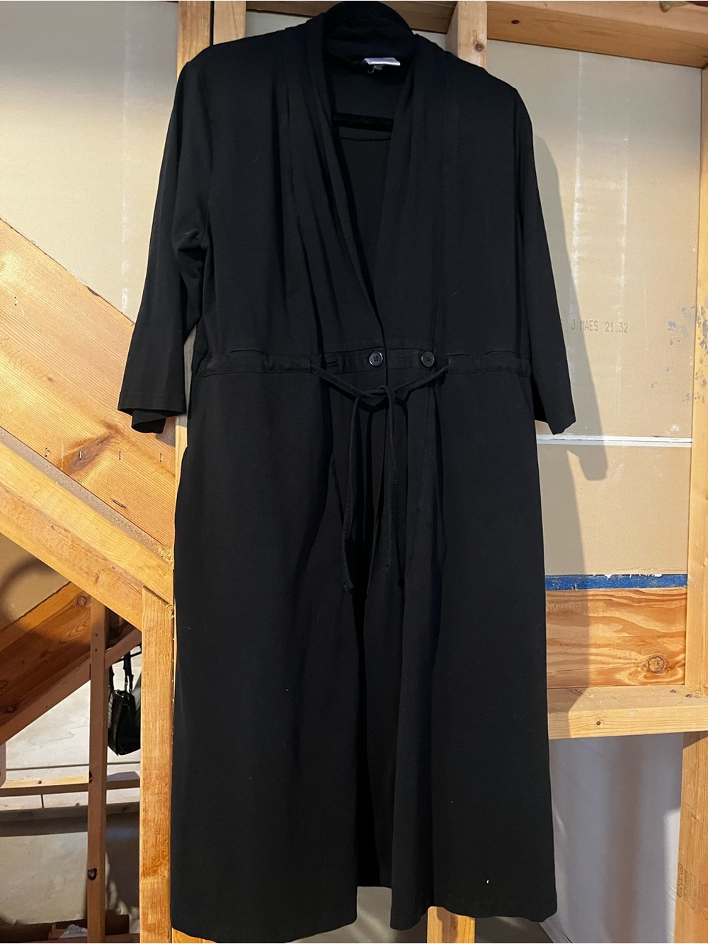 Selling used Mastectomy Black Gownies Robe size M/L. Has 4 inter
